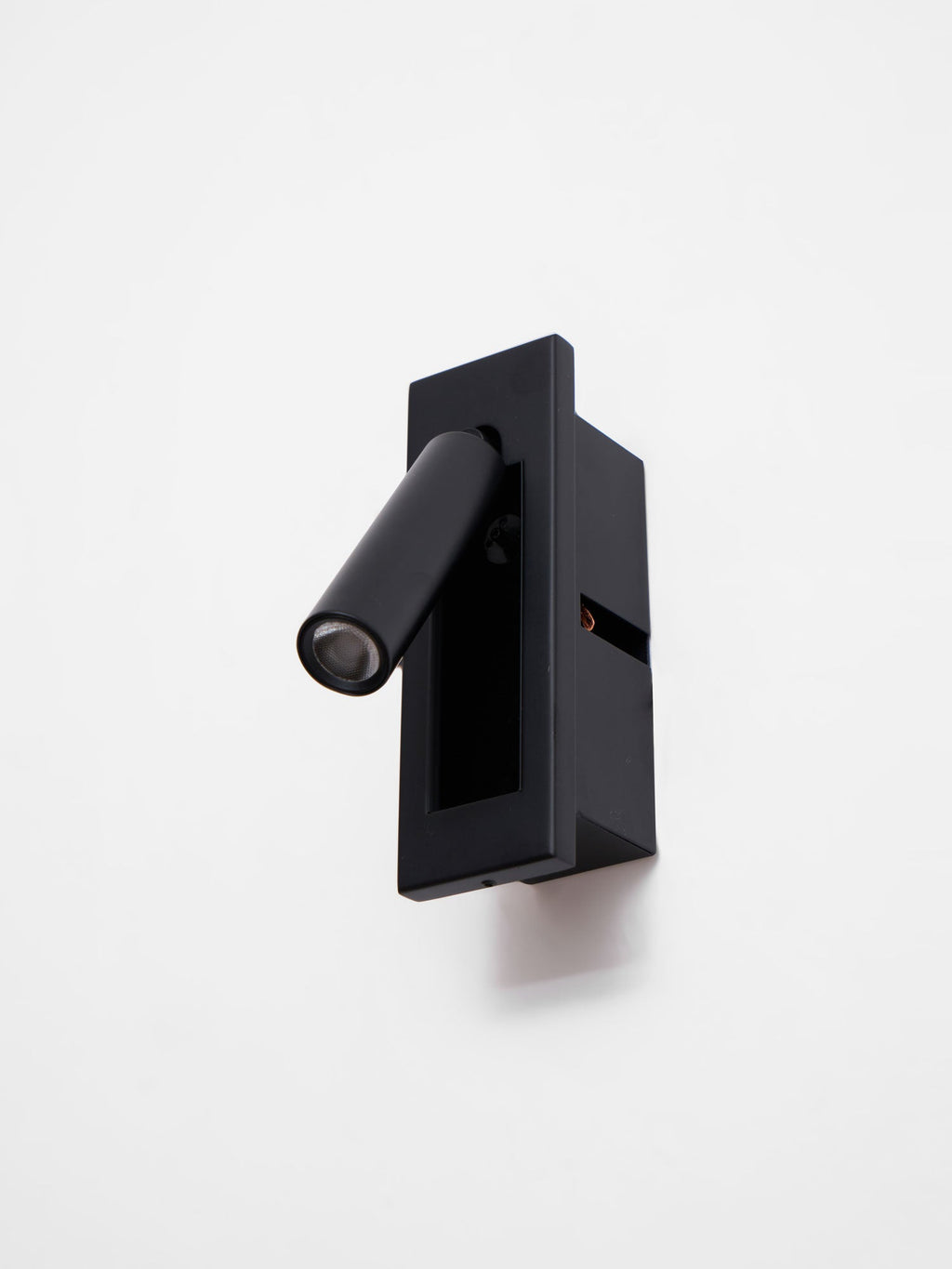 Fold | Recessed Bedside Wall Light, Flush Mount LED Reading Lamp, Adjustable Hotel Style Headboard Sconce
