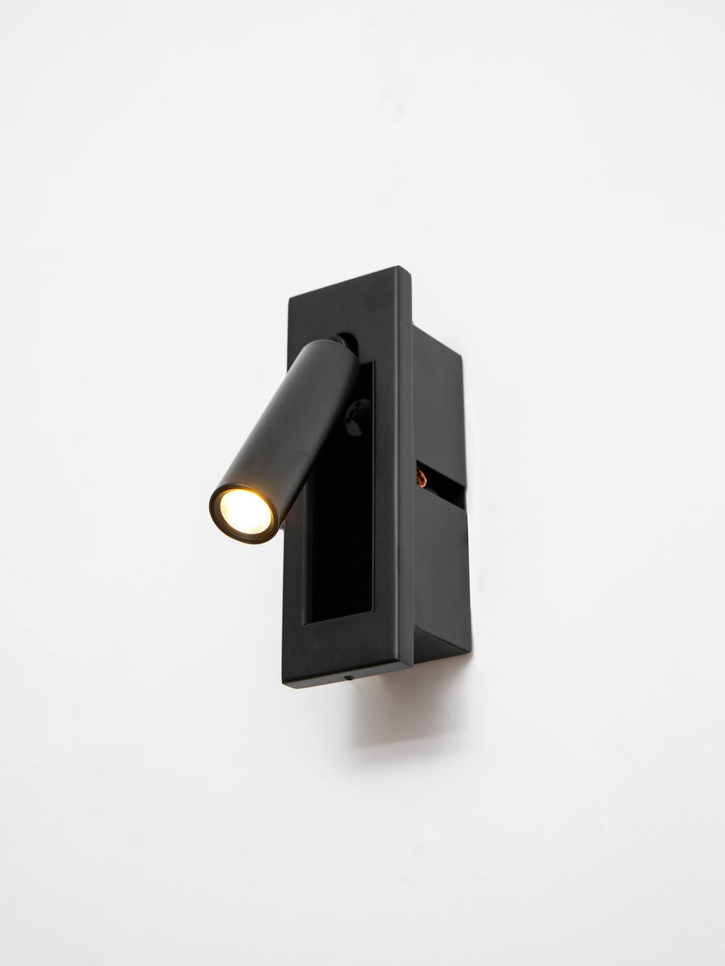 Fold | Recessed Bedside Wall Light, Flush Mount LED Reading Lamp, Adjustable Hotel Style Headboard Sconce
