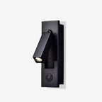 Fold | Recessed Bedside Wall Light, Flush Mount LED Reading Lamp, Adjustable Hotel Style Headboard Sconce