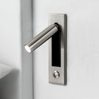 Fold | Recessed Bedside Wall Light, Flush Mount LED Reading Lamp, Adjustable Hotel Style Headboard Sconce