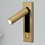 Fold | Recessed Bedside Wall Light, Flush Mount LED Reading Lamp, Adjustable Hotel Style Headboard Sconce