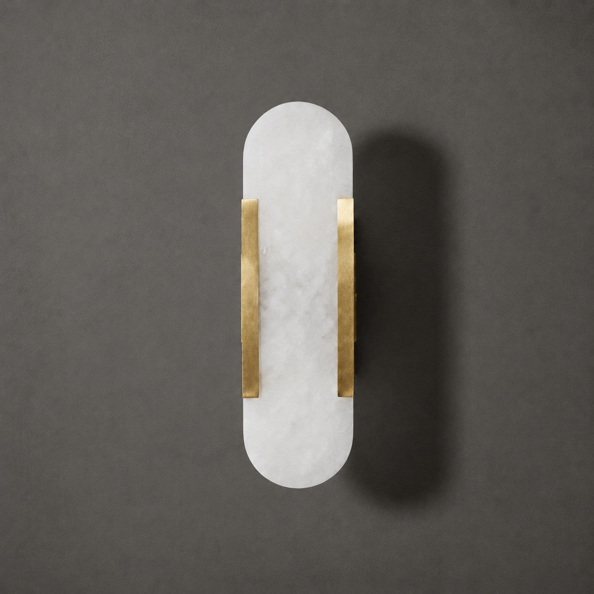 Oblong | Alabaster Wall Sconce, Natural Stone Wall Lamp, Luxury Wall Light for Bedroom and Hallway