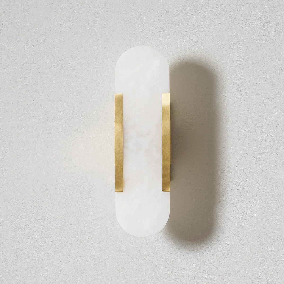 Oblong | Alabaster Wall Sconce, Natural Stone Wall Lamp, Luxury Wall Light for Bedroom and Hallway