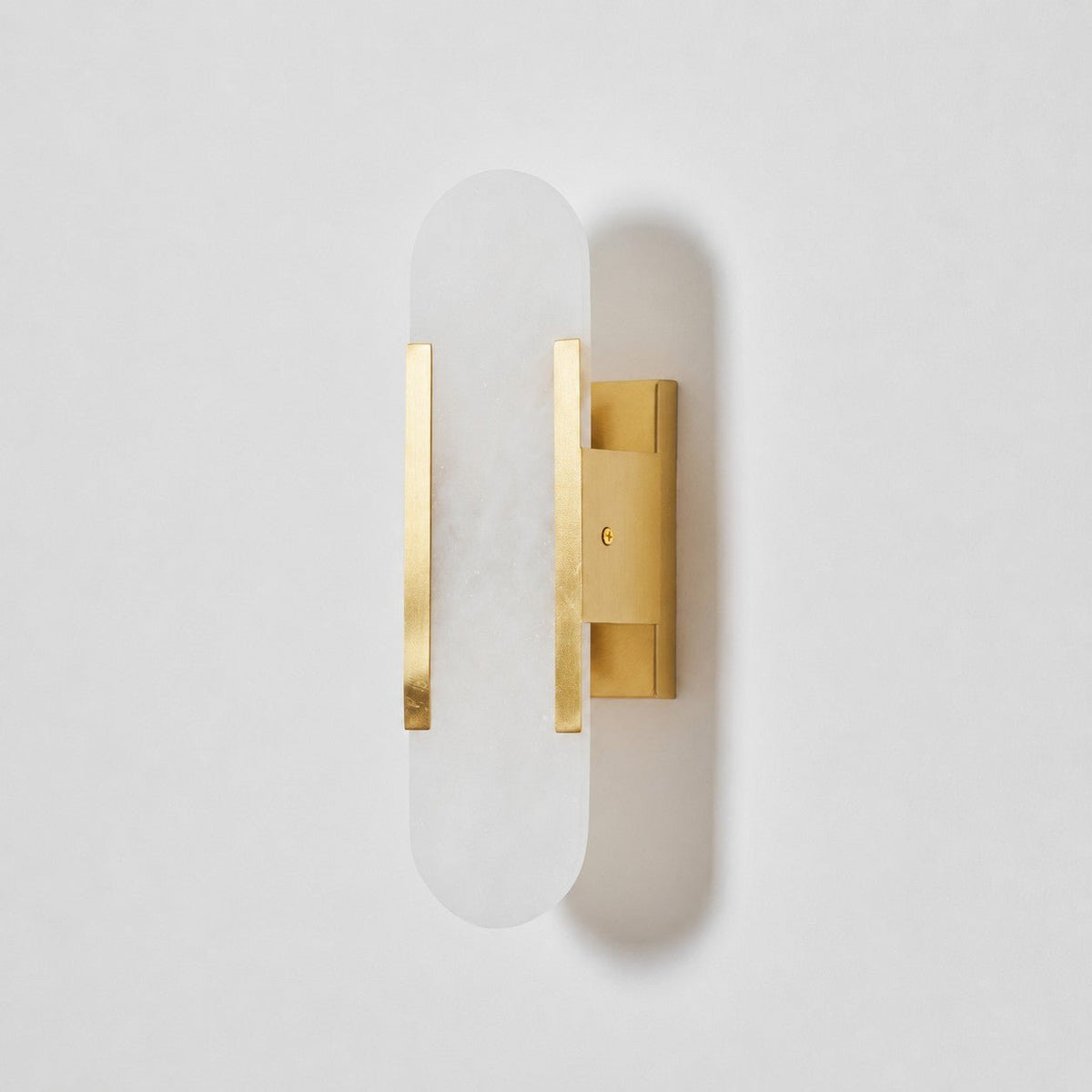 Oblong | Alabaster Wall Sconce, Natural Stone Wall Lamp, Luxury Wall Light for Bedroom and Hallway