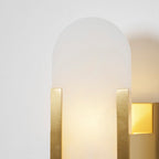 Oblong | Alabaster Wall Sconce, Natural Stone Wall Lamp, Luxury Wall Light for Bedroom and Hallway