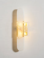 Oblong | Alabaster Wall Sconce, Natural Stone Wall Lamp, Luxury Wall Light for Bedroom and Hallway