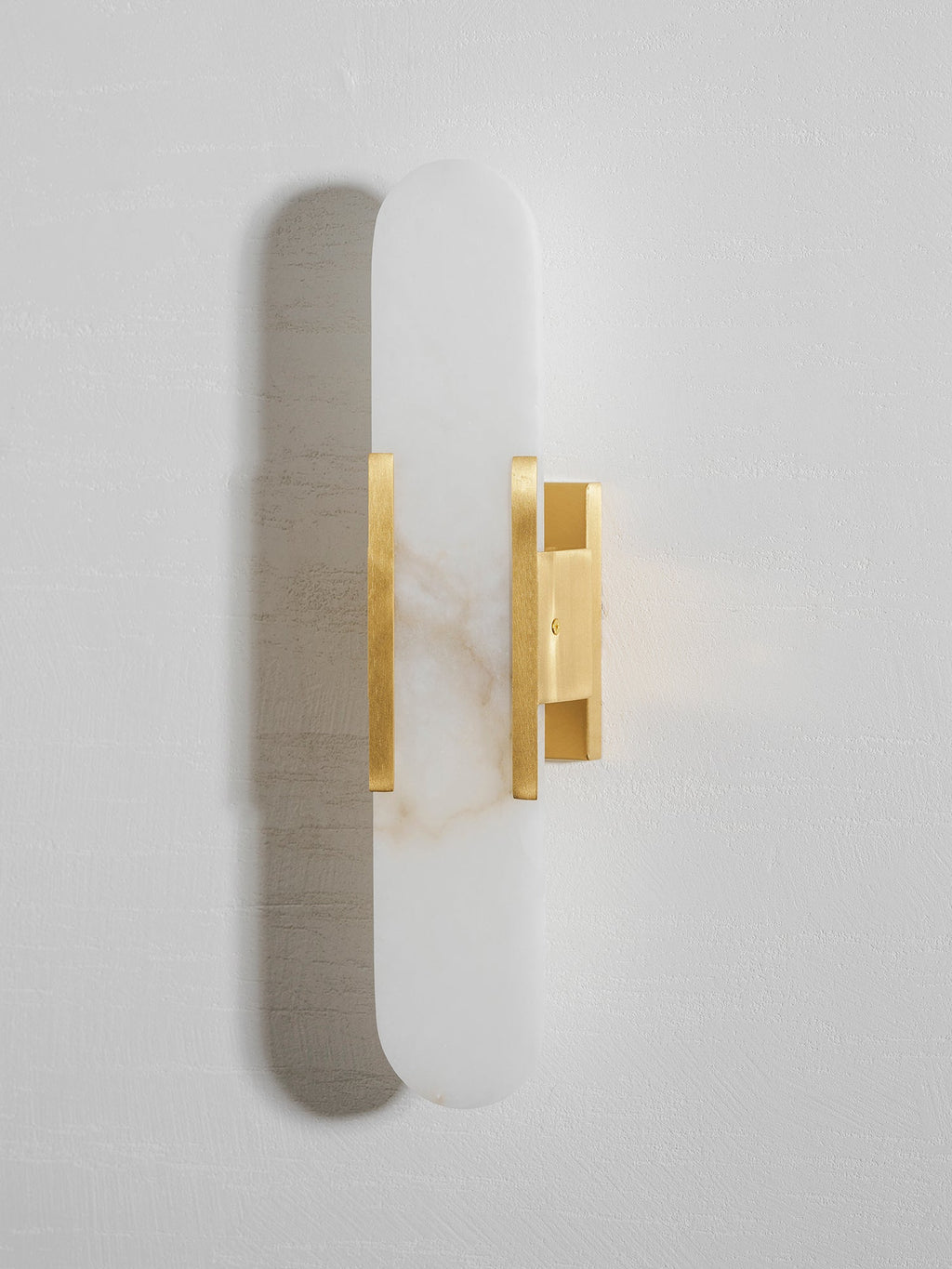 Oblong | Alabaster Wall Sconce, Natural Stone Wall Lamp, Luxury Wall Light for Bedroom and Hallway