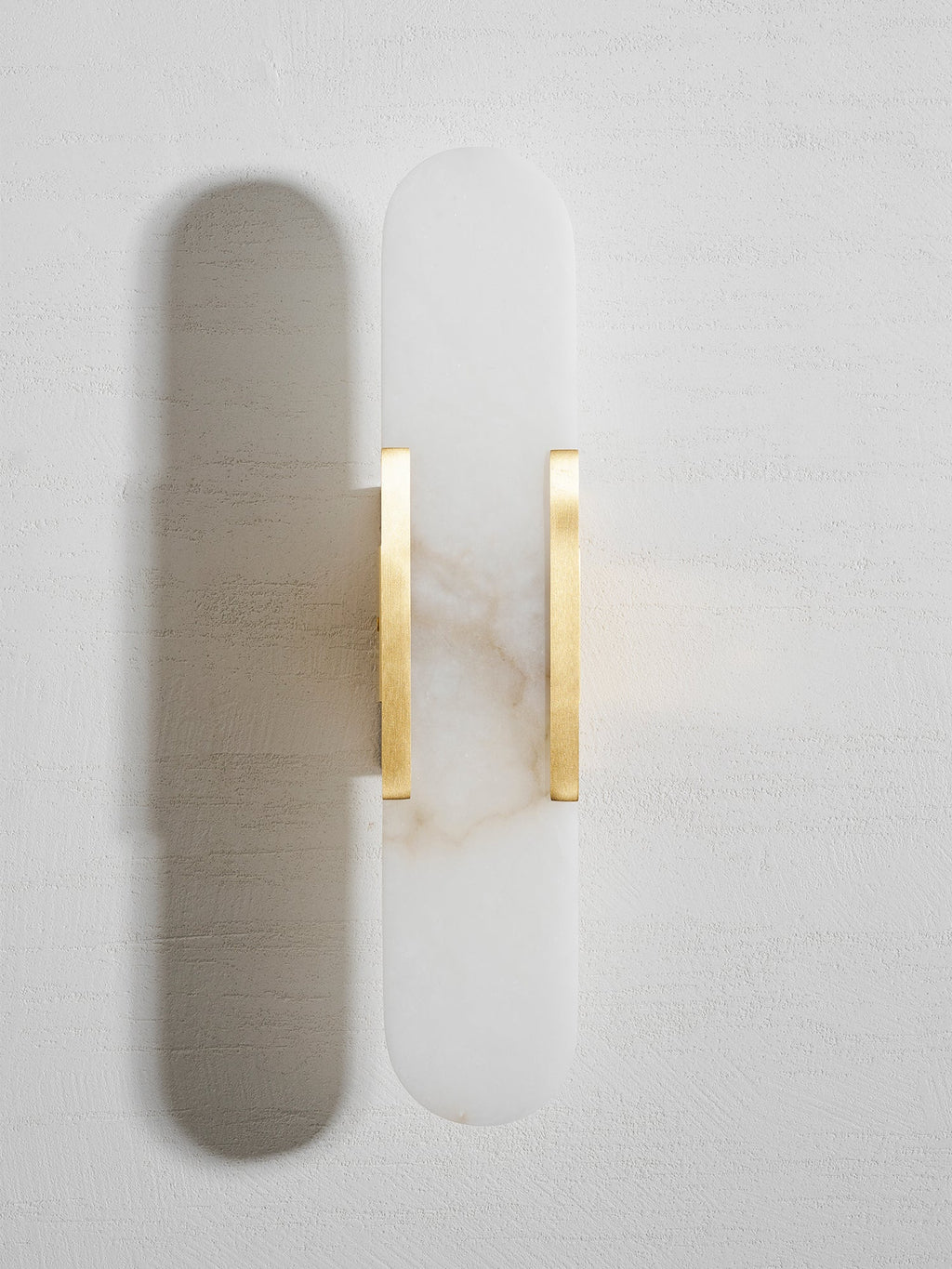 Oblong | Alabaster Wall Sconce, Natural Stone Wall Lamp, Luxury Wall Light for Bedroom and Hallway