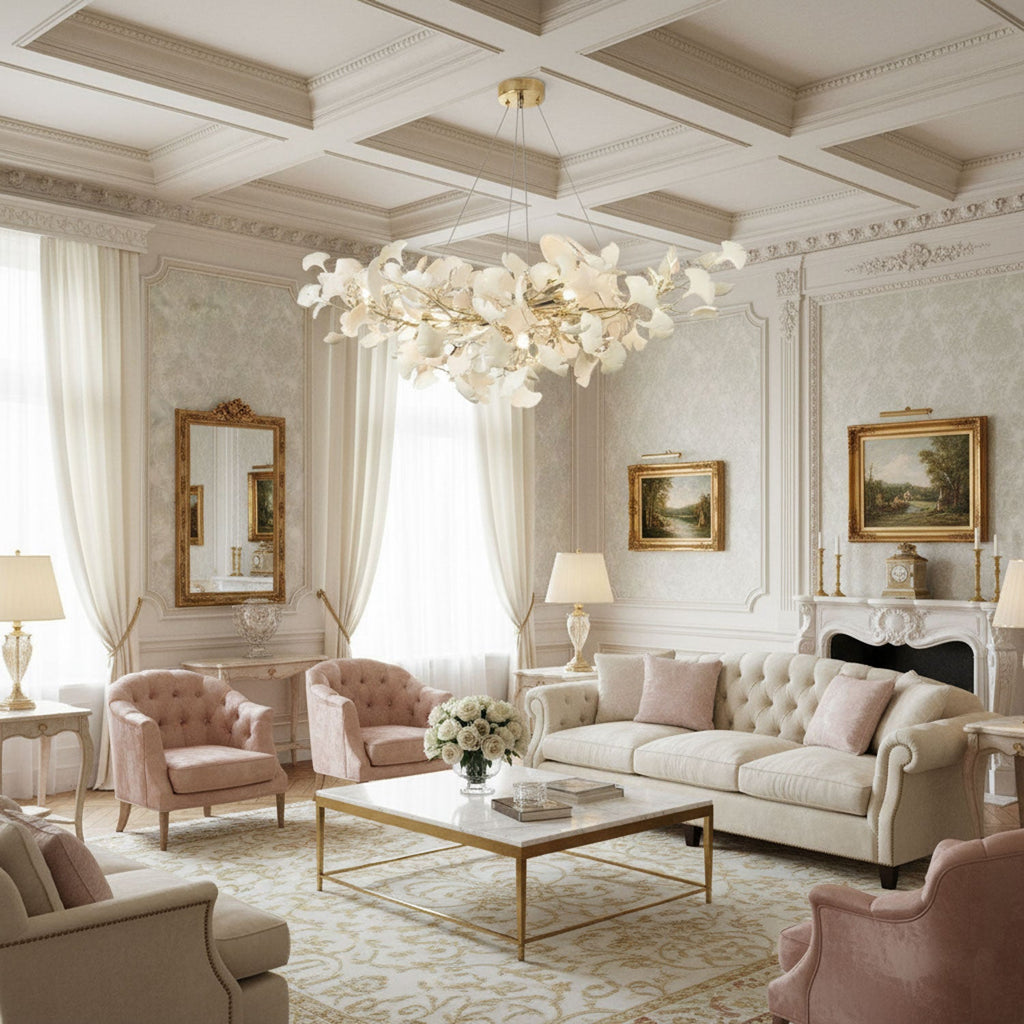Horizon Bloom Ginkgo Chandelier