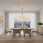 Horizon Bloom Ginkgo Chandelier