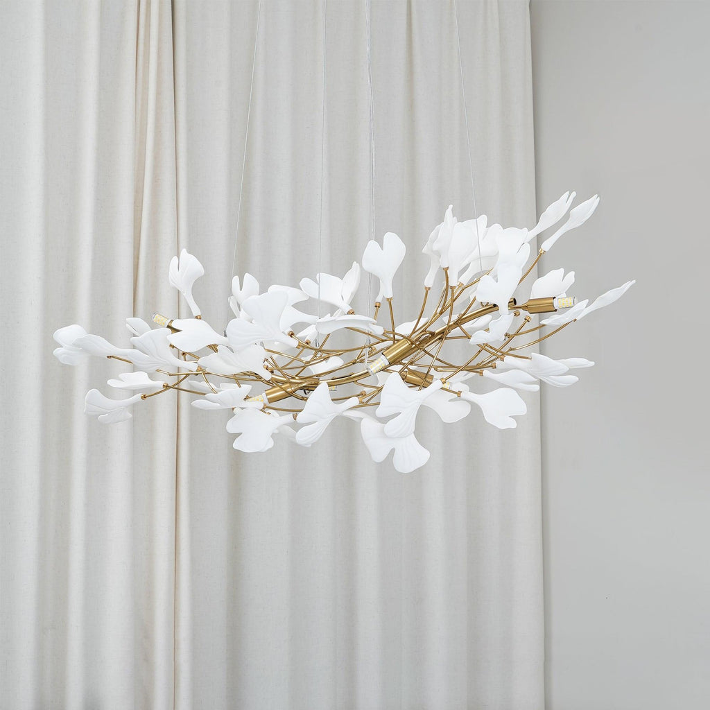 Horizon Bloom Ginkgo Chandelier