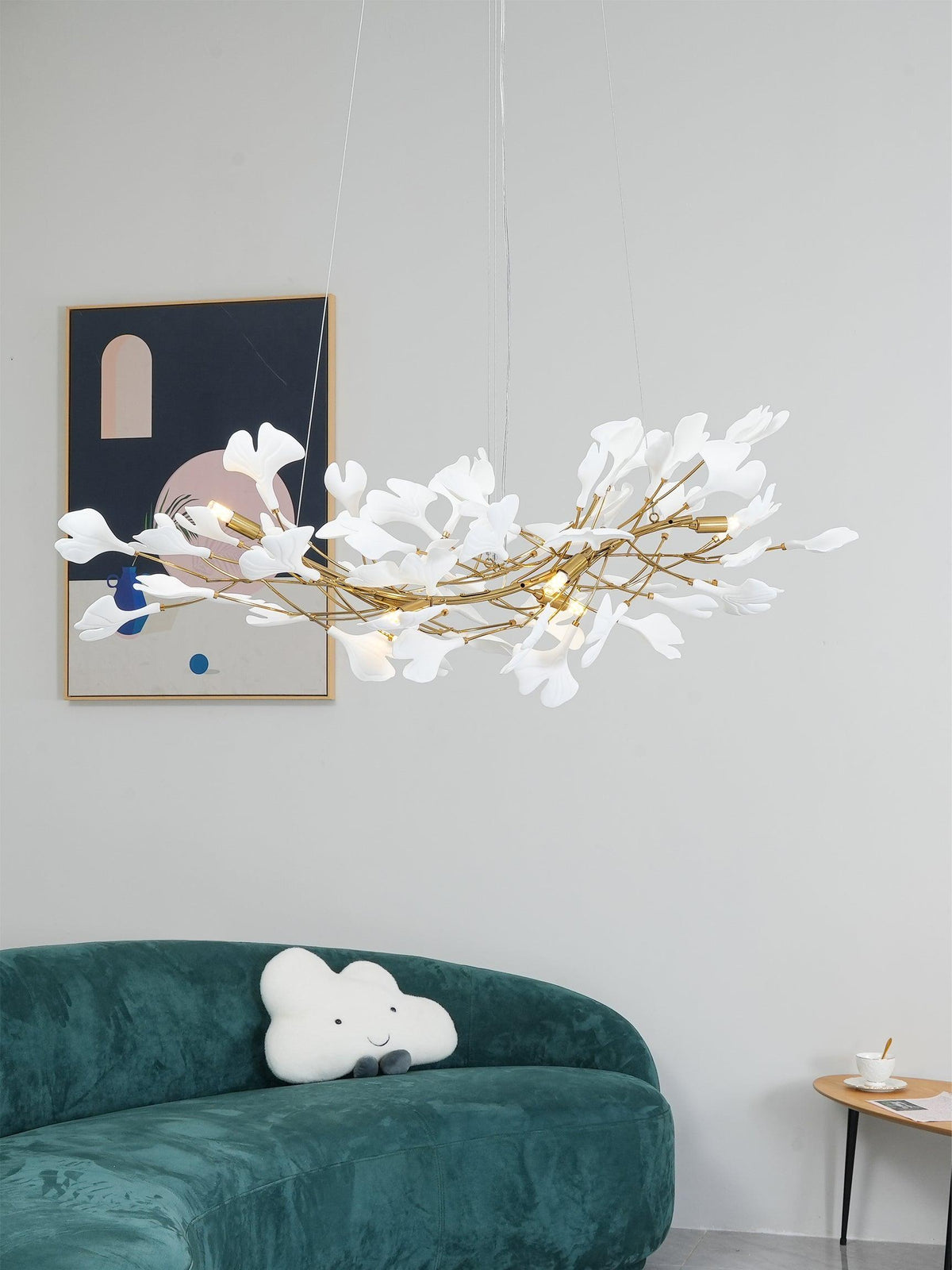 Horizon Bloom Ginkgo Chandelier