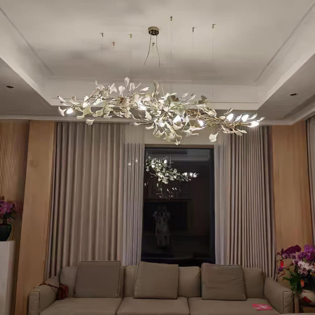Horizon Bloom Ginkgo Chandelier