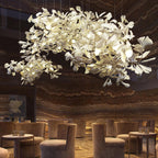 Horizon Bloom Ginkgo Chandelier