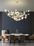 Horizon Bloom Ginkgo Chandelier