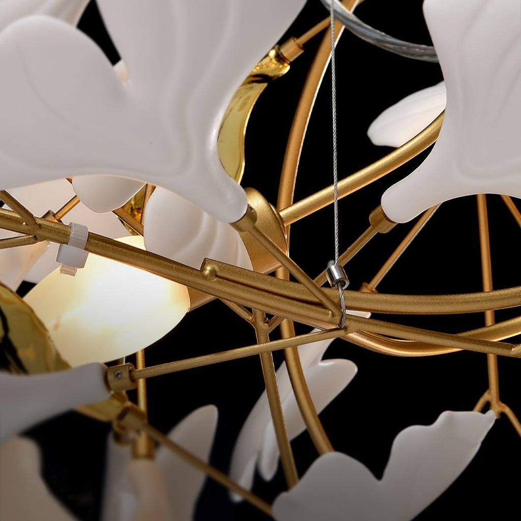 Horizon Bloom Ginkgo Chandelier