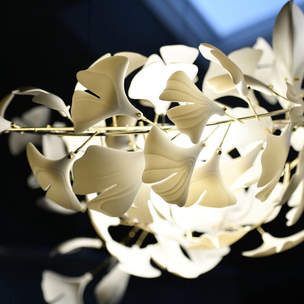 Horizon Bloom Ginkgo Chandelier