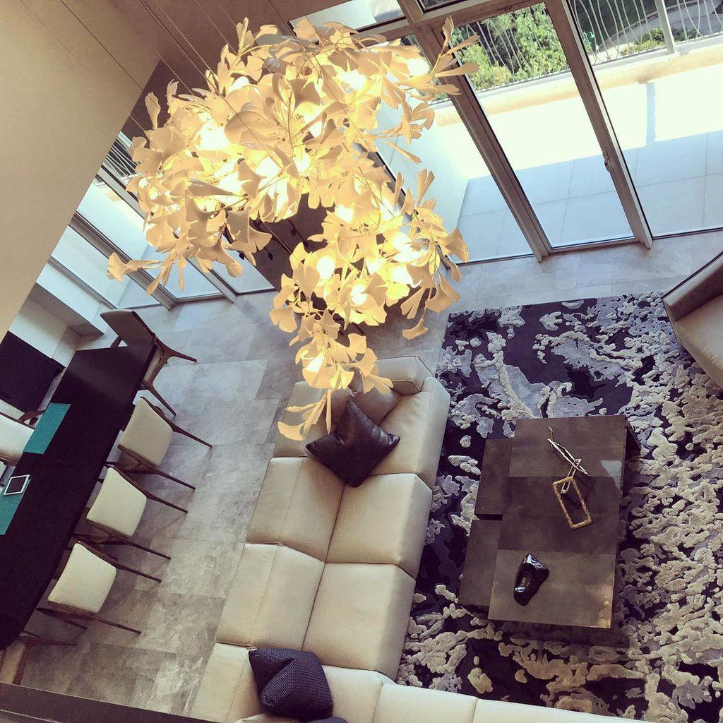 Horizon Bloom Ginkgo Chandelier