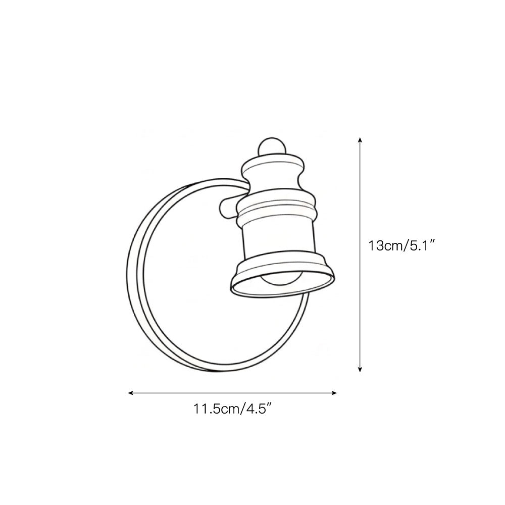 Beaumont | Brass Spotlight Vanity Light Bar, Adjustable Wall Light