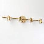 Beaumont | Brass Spotlight Vanity Light Bar, Adjustable Wall Light