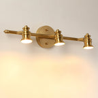 Beaumont | Brass Spotlight Vanity Light Bar, Adjustable Wall Light