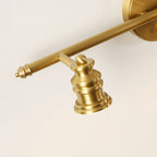 Beaumont | Brass Spotlight Vanity Light Bar, Adjustable Wall Light