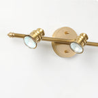 Beaumont | Brass Spotlight Vanity Light Bar, Adjustable Wall Light