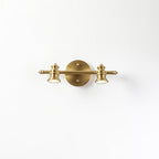 Beaumont | Brass Spotlight Vanity Light Bar, Adjustable Wall Light