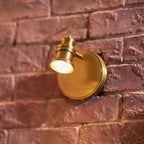 Beaumont | Brass Spotlight Vanity Light Bar, Adjustable Wall Light