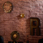 Beaumont | Brass Spotlight Vanity Light Bar, Adjustable Wall Light