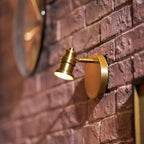 Beaumont | Brass Spotlight Vanity Light Bar, Adjustable Wall Light