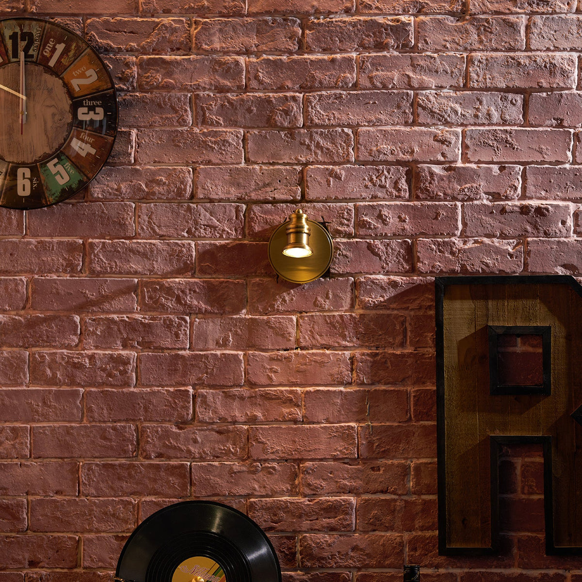 Beaumont | Brass Spotlight Vanity Light Bar, Adjustable Wall Light