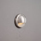 Cove | Brass Step Light, Eyelid Wall Light, Covered Porch
