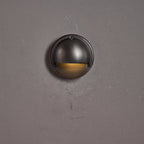 Cove | Brass Step Light, Eyelid Wall Light, Covered Porch