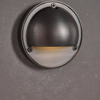 Cove | Brass Step Light, Eyelid Wall Light, Covered Porch