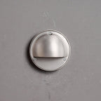 Cove | Brass Step Light, Eyelid Wall Light, Covered Porch