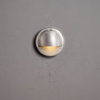 Cove | Brass Step Light, Eyelid Wall Light, Covered Porch