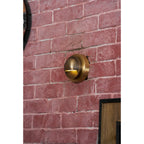 Cove | Brass Step Light, Eyelid Wall Light, Covered Porch