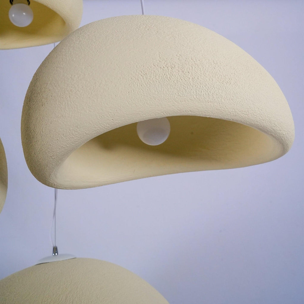 Nubia | Cloud Pendant Light, Sculptural Sphere Chandelier, Organic Hanging Lamp for Bedroom and Living Room