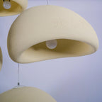 Nubia | Cloud Pendant Light, Sculptural Sphere Chandelier, Organic Hanging Lamp for Bedroom and Living Room