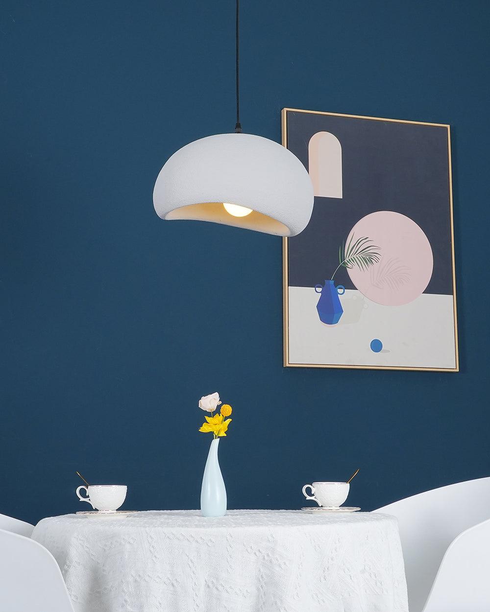Nubia | Cloud Pendant Light, Sculptural Sphere Chandelier, Organic Hanging Lamp for Bedroom and Living Room