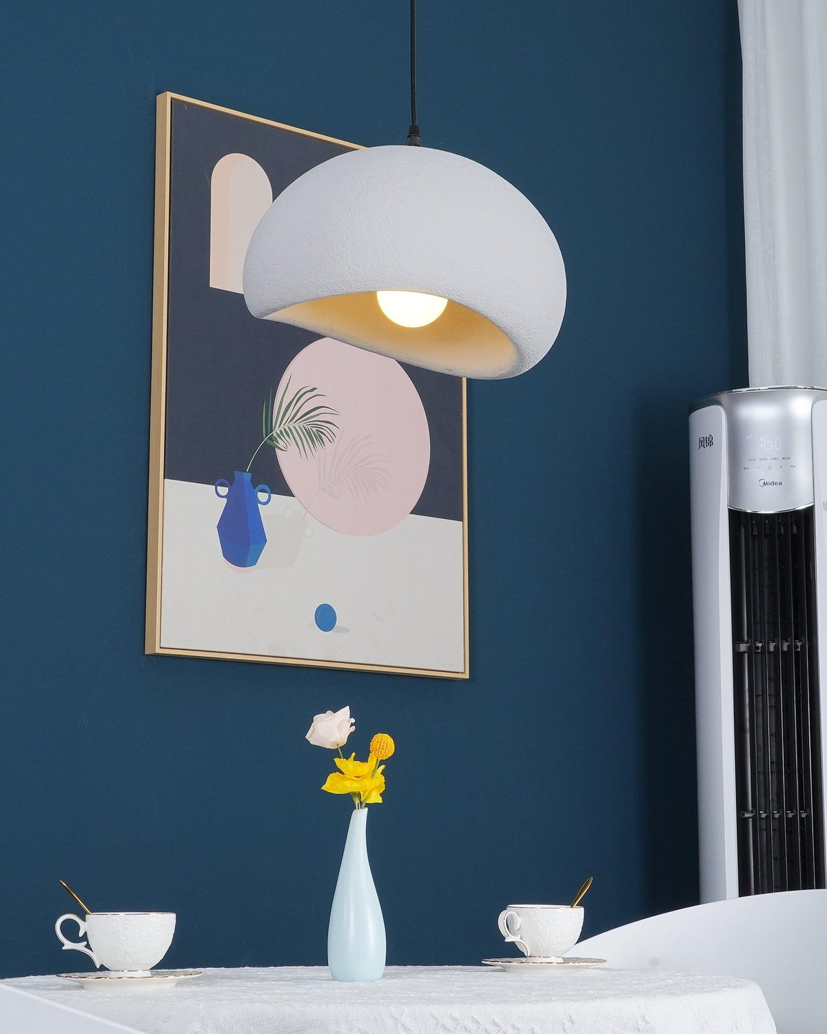 Nubia | Cloud Pendant Light, Sculptural Sphere Chandelier, Organic Hanging Lamp for Bedroom and Living Room