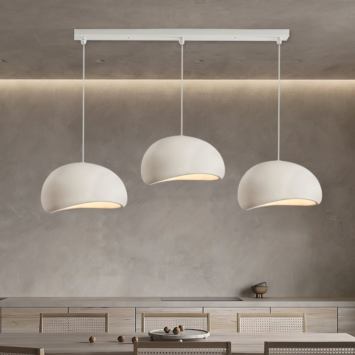 Nubia | Cloud Pendant Light, Sculptural Sphere Chandelier, Organic Hanging Lamp for Bedroom and Living Room