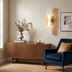 Oblong | Alabaster Wall Sconce, Natural Stone Wall Lamp, Luxury Wall Light for Bedroom and Hallway