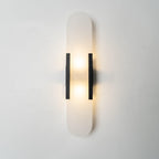Oblong | Alabaster Wall Sconce, Natural Stone Wall Lamp, Luxury Wall Light for Bedroom and Hallway