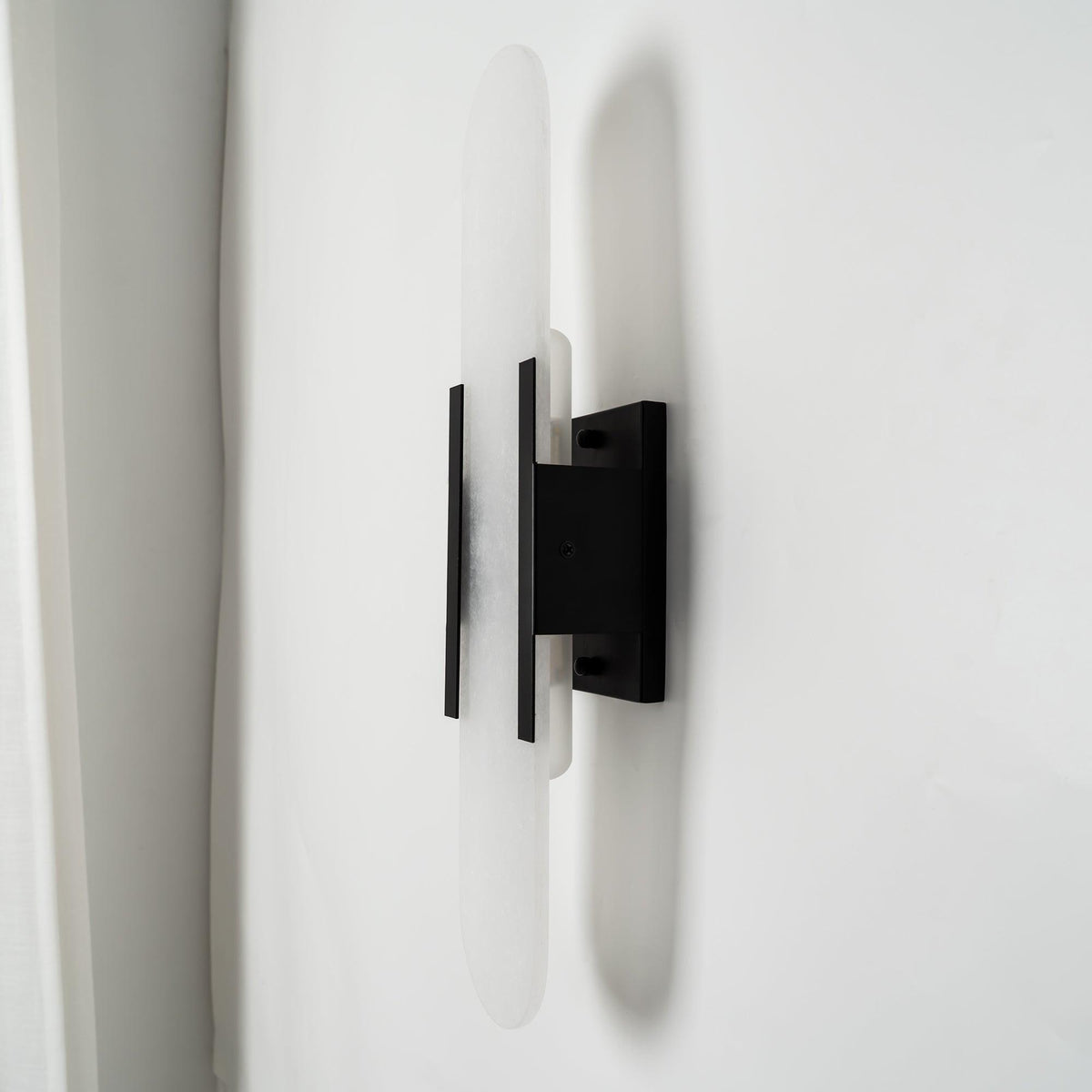 Oblong | Alabaster Wall Sconce, Natural Stone Wall Lamp, Luxury Wall Light for Bedroom and Hallway