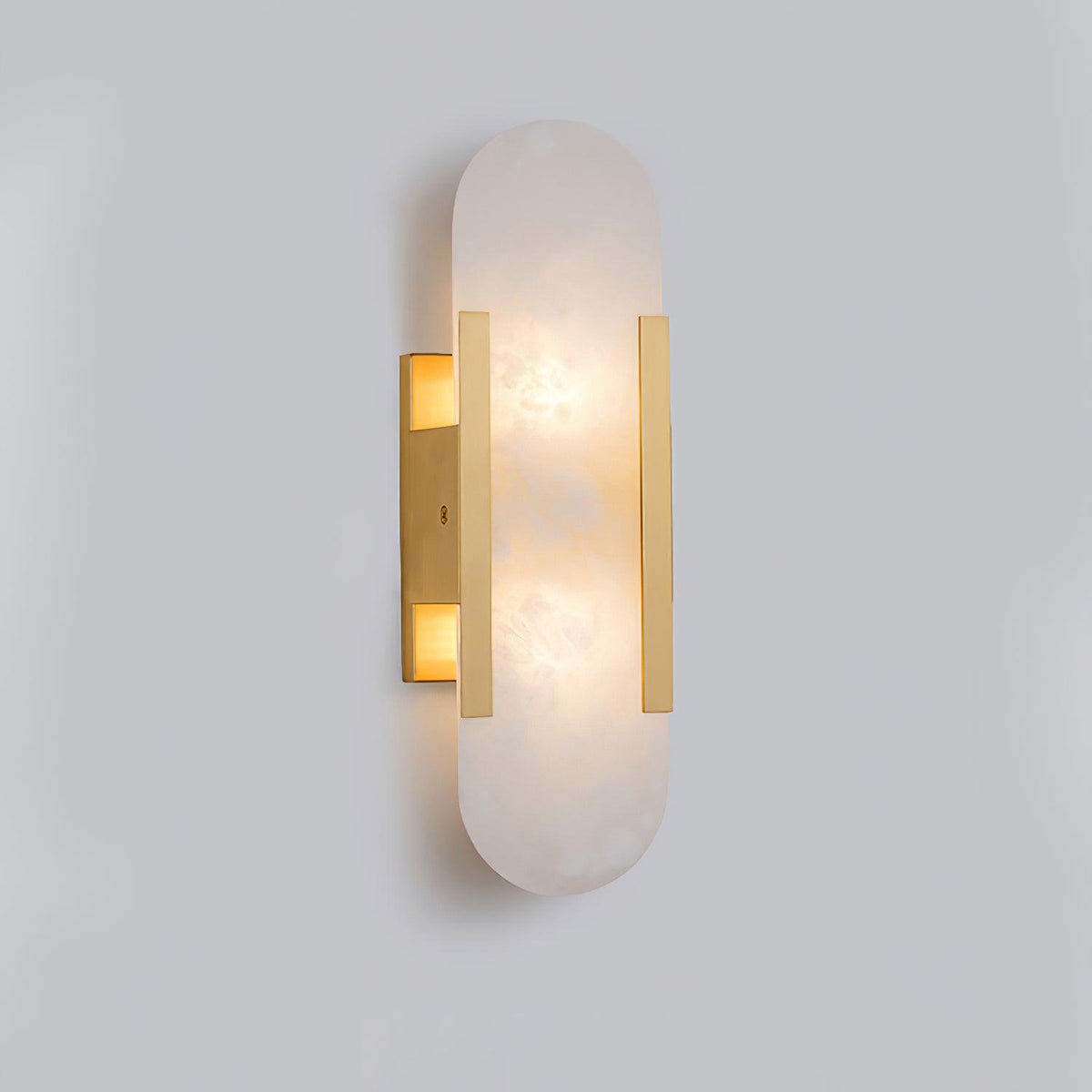 Oblong | Alabaster Wall Sconce, Natural Stone Wall Lamp, Luxury Wall Light for Bedroom and Hallway
