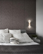 Oblong | Alabaster Wall Sconce, Natural Stone Wall Lamp, Luxury Wall Light for Bedroom and Hallway