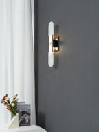Oblong | Alabaster Wall Sconce, Natural Stone Wall Lamp, Luxury Wall Light for Bedroom and Hallway