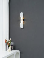 Oblong | Alabaster Wall Sconce, Natural Stone Wall Lamp, Luxury Wall Light for Bedroom and Hallway